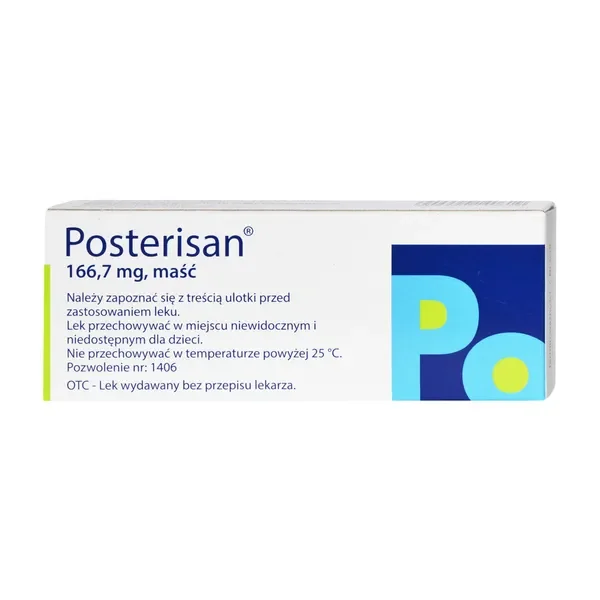 Posterisan 166,7 mg maść doodbytnicza 25 g [Posterisan] - Posterisan