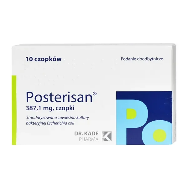 Posterisan 387,1 mg czopki doodbytnicze 10 szt [Posterisan] - Posterisan