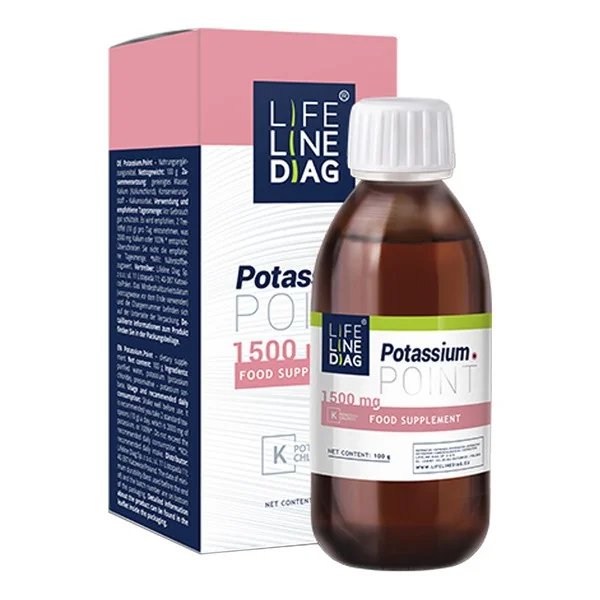 Potas 400-1500 mg płyn 100 g [Lifeline Diag] - Lifeline Diag