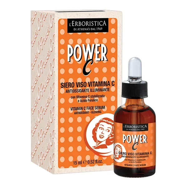 Power C serum do twarzy z witaminą C 15 ml [L'Erboristica] - L'Erboristica