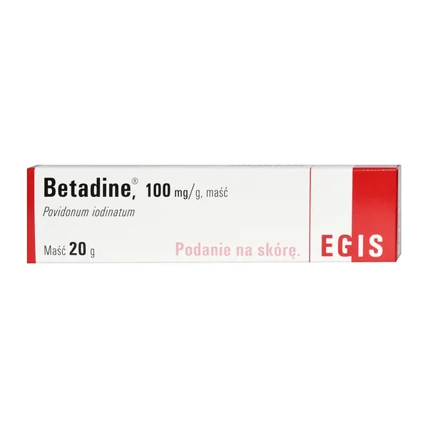 Powidon jodowany 10% maść 20g [Betadine] - Betadine