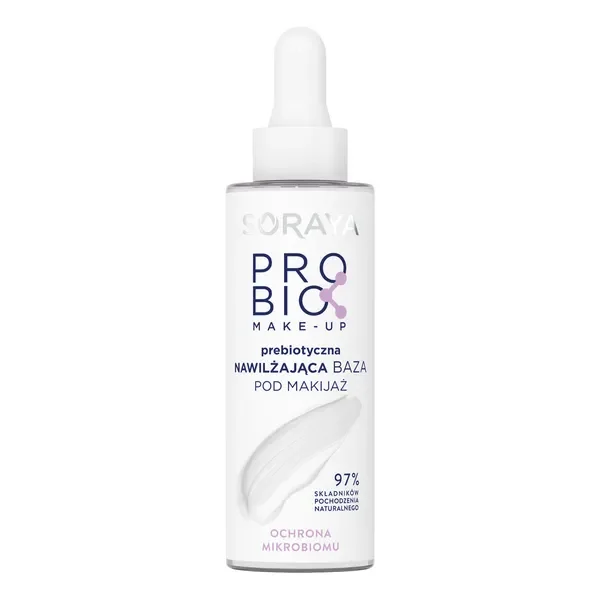 Prebiotyczna baza pod makijaż nawilżająca 30ml [Soraya] - Soraya