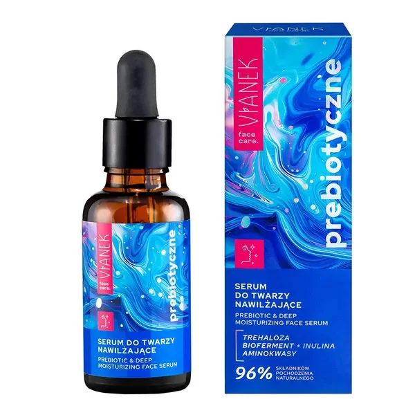 Prebiotyczne serum do twarzy nawilżające 30ml [Vianek] - Vianek