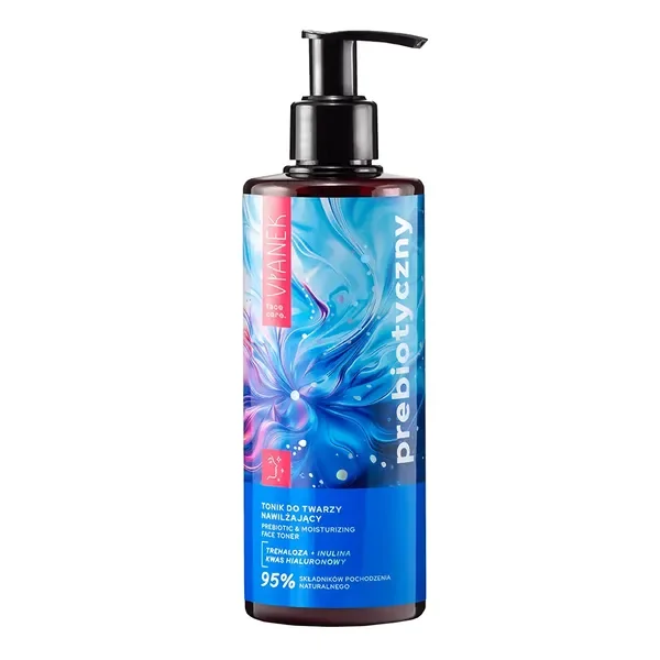 Prebiotyczny tonik do twarzy nawilżający 300ml [Vianek] - Vianek