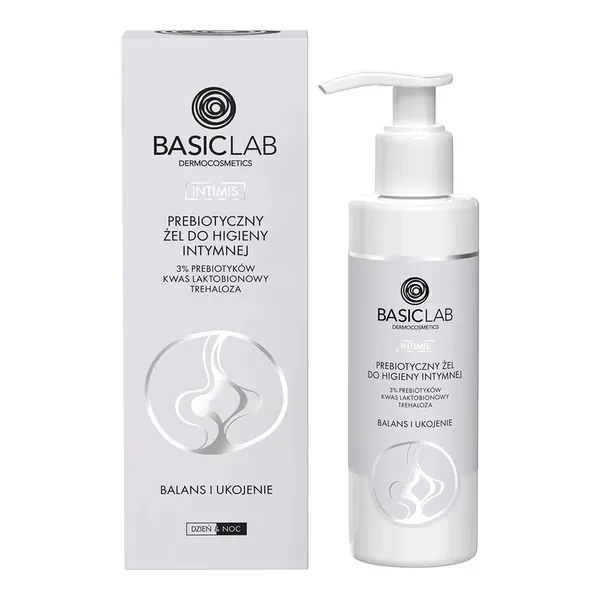 Prebiotyczny żel do higieny intymnej 200ml [BasicLab Intimis] - BasicLab