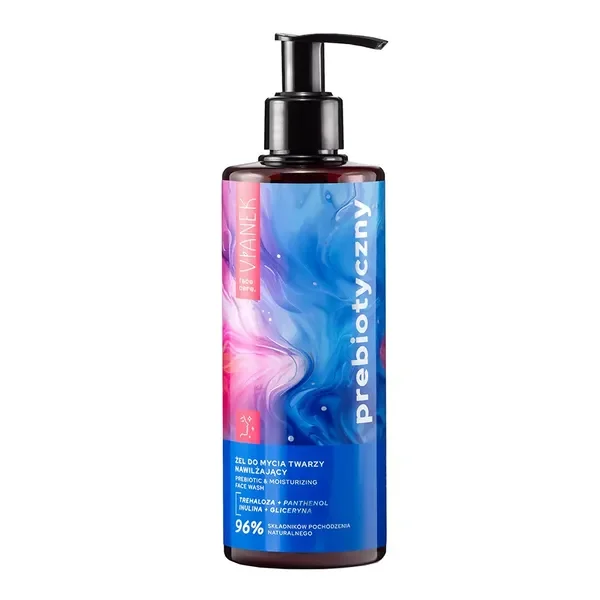 Prebiotyczny żel do mycia twarzy nawilżający 300ml [Vianek] - Vianek