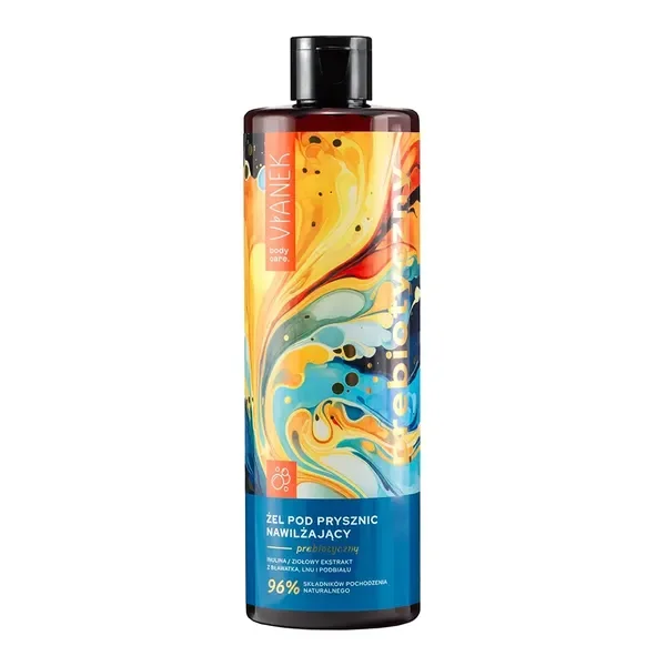 Prebiotyczny żel pod prysznic nawilżający 400ml [Vianek] - Vianek