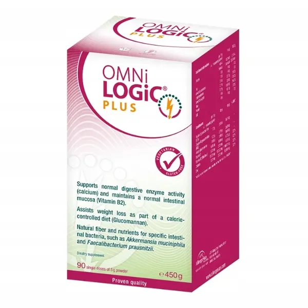 Prebiotyki FOS+GOS+Glukomannan 450g [Omni Logic Plus] - Omni Logic