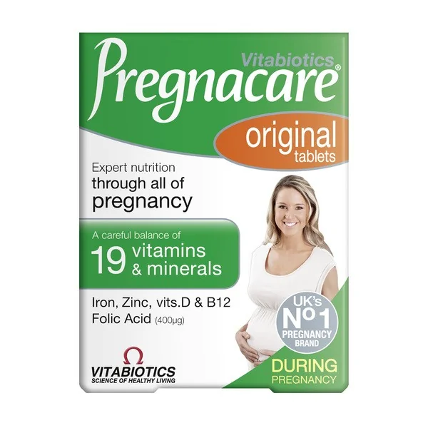 Pregnacare Original Witaminy dla kobiet w ciąży 30 tabletek [Vitabiotics] - Vitabiotics