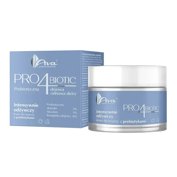 Pro4Biotic intensywnie odżywczy krem do twarzy z prebiotykami 50ml [Ava] - Ava