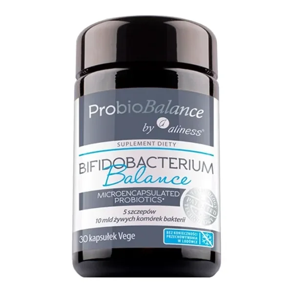 ProbioBalance Bifidobacterium Balance 10 mld CFU 30 kapsułek [Aliness] - Aliness Health'N'Beauty