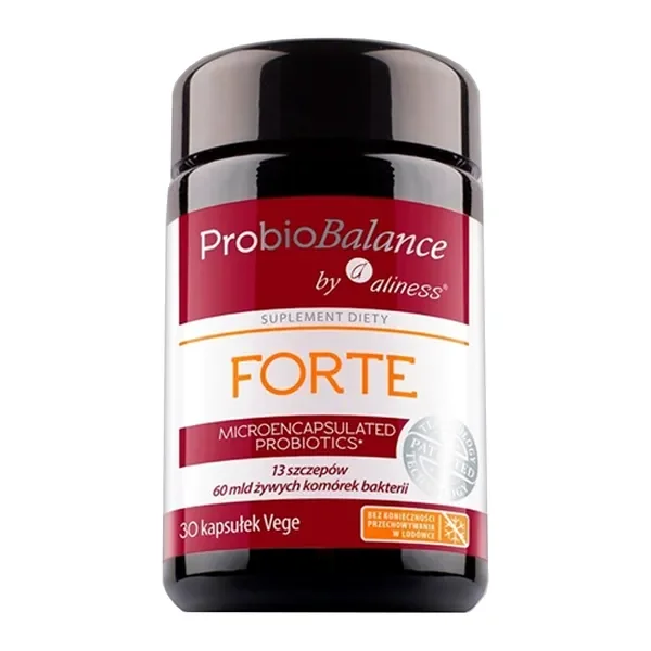 ProbioBalance Forte 60 miliardów CFU 30 kapsułek [Aliness] - Aliness Health'N'Beauty