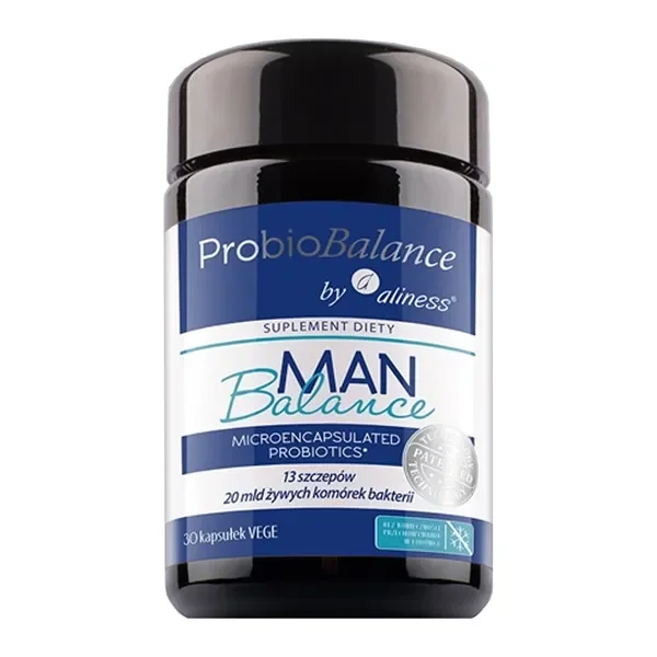 ProbioBalance Man 20 mld CFU 30 kapsułek [Aliness] - Aliness Health'N'Beauty