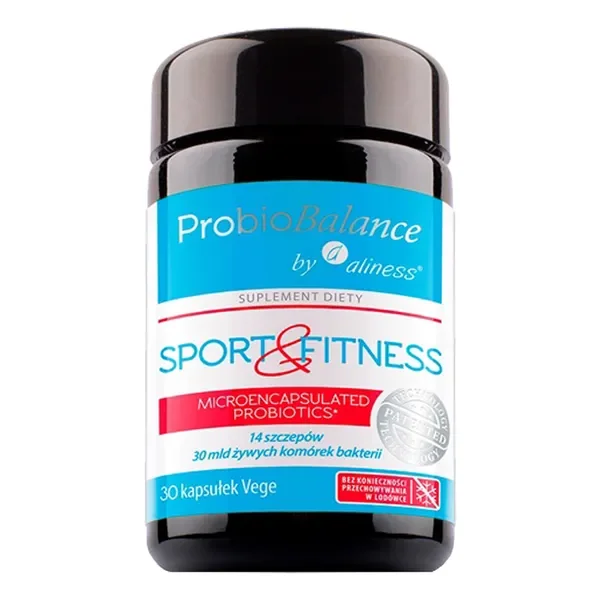 ProbioBalance Sport & Fitness Balance 30 mld CFU 30 kapsułek [Aliness] - Aliness Health'N'Beauty