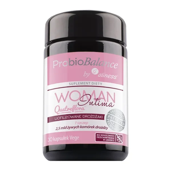 ProbioBalance Woman Intima Quatreflora 2,5 mld 30 kapsułek [Aliness] - Aliness Health'N'Beauty