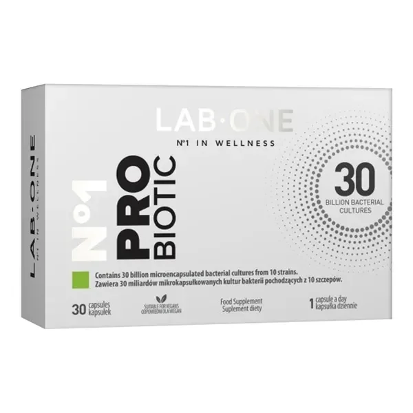 Probiotyk 30 mld CFU 30 kapsułek [No 1] - No 1