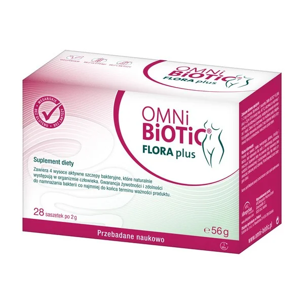 Probiotyk 4 szczepy 5x10^9 CFU 28 saszetek [OMNi-BiOTiC] - OMNi-BiOTiC