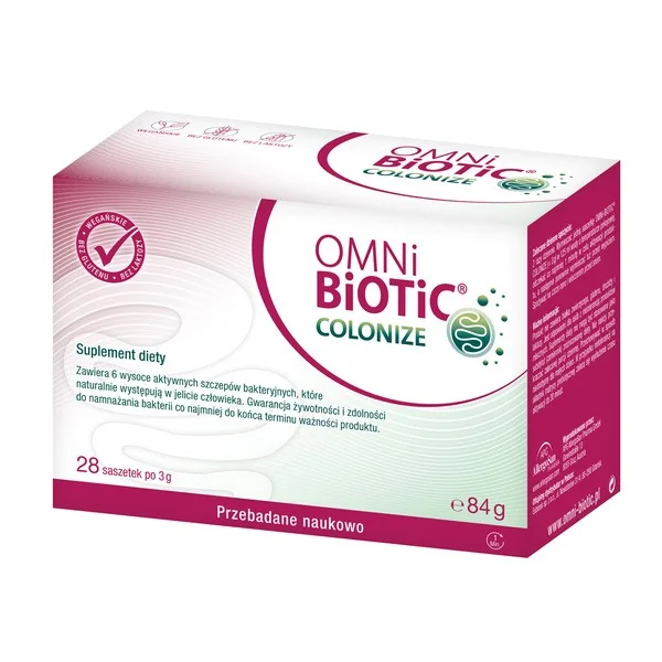 Probiotyk 9x10^9 CFU 28 saszetek [OMNi-BiOTiC] - OMNi-BiOTiC