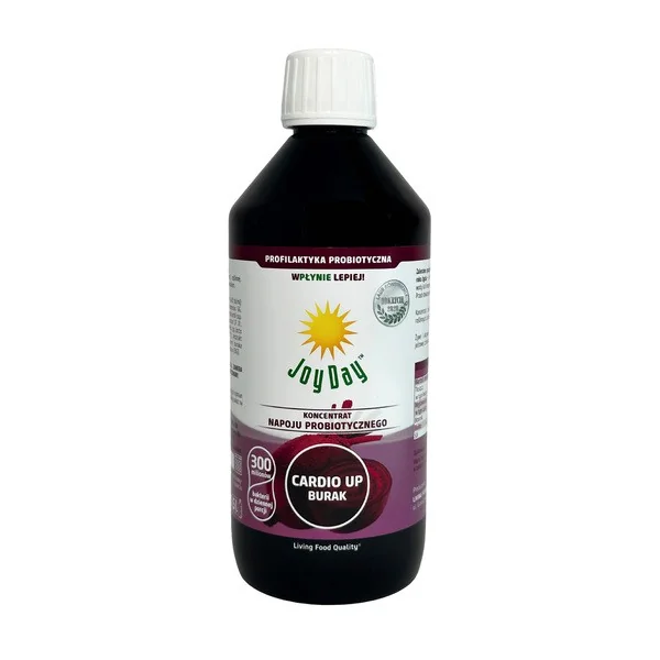 Probiotyk Cardio Up Eko koncentrat napoju probiotycznego Burak 500ml [Joy Day] - Joy Day