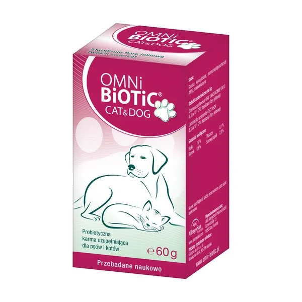 Probiotyk dla psów i kotów 60g [OMNi-BiOTiC] - OMNi-BiOTiC