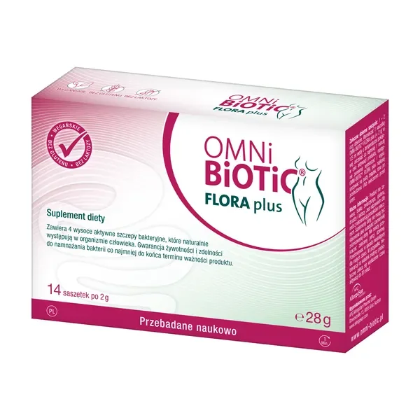 Probiotyk Flora plus 14 saszetek [OMNi-BiOTiC] - OMNi-BiOTiC