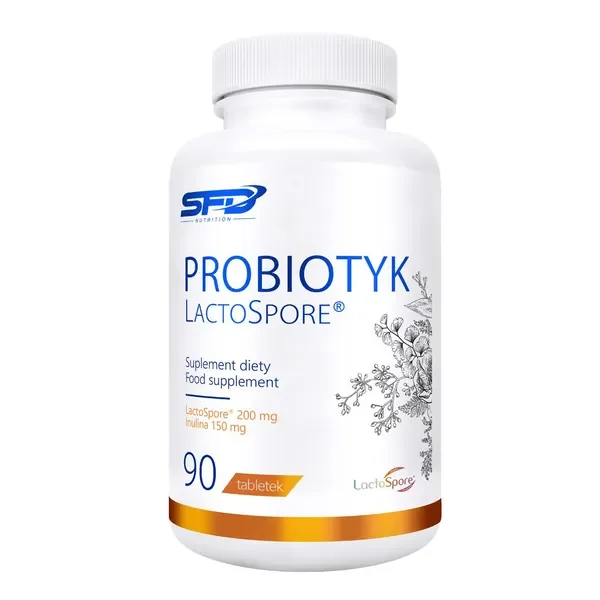 Probiotyk Lactospore 200mg 90 tabletek [SFD] - SFD nutrition