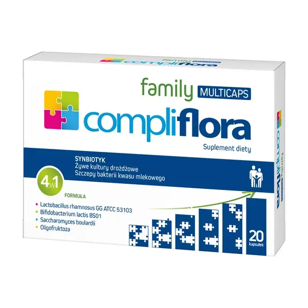Probiotyk wieloszczepowy 20 kapsułek [Compliflora] - Compliflora