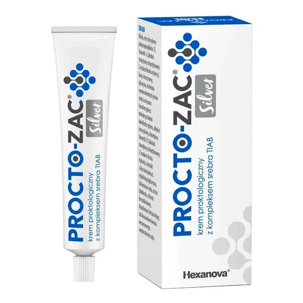 Procto-Zac Silver krem proktologiczny z kompleksem srebra 25ml - Procto-Zac