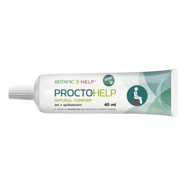 Proctohelp Natural Comfort żel z aplikatorem 40ml [Botanic Help] - Botanic Help