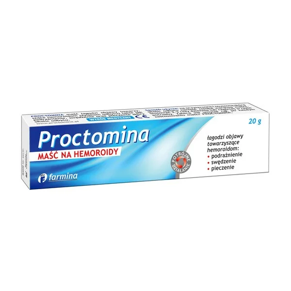 Proctomina maść na hemoroidy 20g [Proctomina] - Proctomina