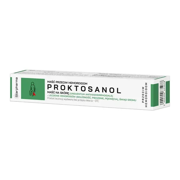 Proktosanol maść przeciw hemoroidom homeopatyczna 40g [STARPHARMA] - STARPHARMA