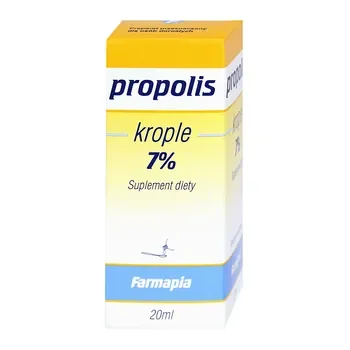 Propolis 7% krople 20 ml [FARMAPIA] - FARMAPIA