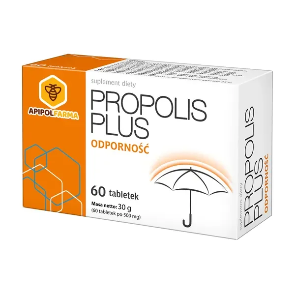Propolis Plus 100 mg 60 tabletek [ApipolFarma] - ApipolFarma