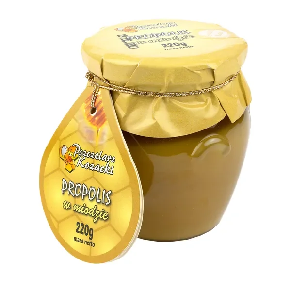 Propolis w miodzie 220g [Pszczelarz Kozacki] - Pszczelarz Kozacki