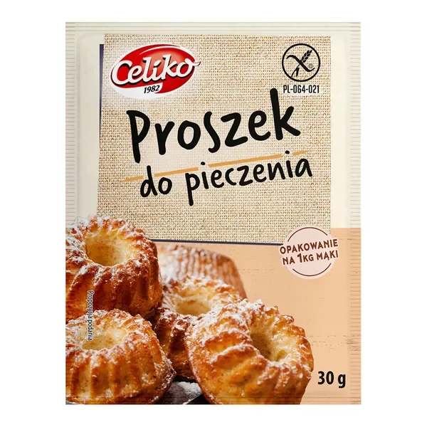 Proszek do pieczenia bezglutenowy 30g [Celiko] - Celiko
