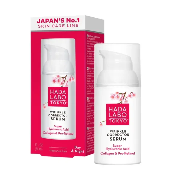 Przeciwzmarszczkowe serum na dzień i na noc 30ml [Hada Labo Tokyo] - Hada Labo Tokyo