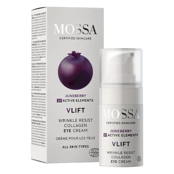 Przeciwzmarszczkowy krem pod oczy z owocem czeremchy 15 ml [Mossa] - Mossa