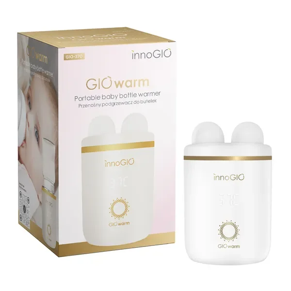 Przenośny podgrzewacz butelek GIOwarm GIO-370 [InnoGIO] - InnoGIO Polska