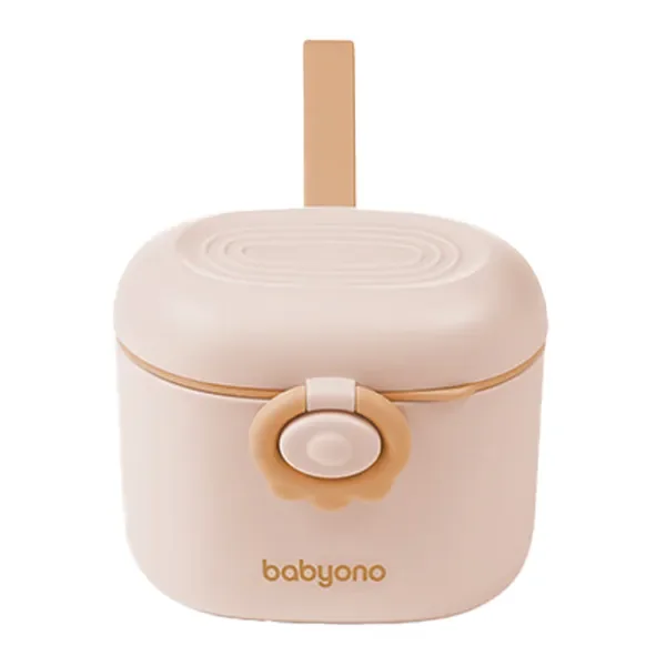 Przenośny pojemnik na mleko w proszku beżowy 1 szt. [BabyOno] - BabyOno