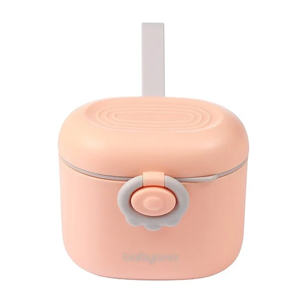 Przenośny pojemnik na mleko w proszku brzoskwiniowy 1 szt. [BabyOno] - BabyOno