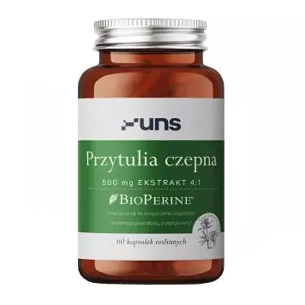 Przytulia czepna 500 mg 60 kapsułek [Uns] - Uns
