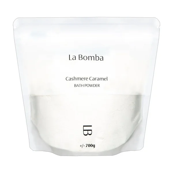 Puder do kąpieli Cashmere Caramel 700g [La Bomba] - La Bomba