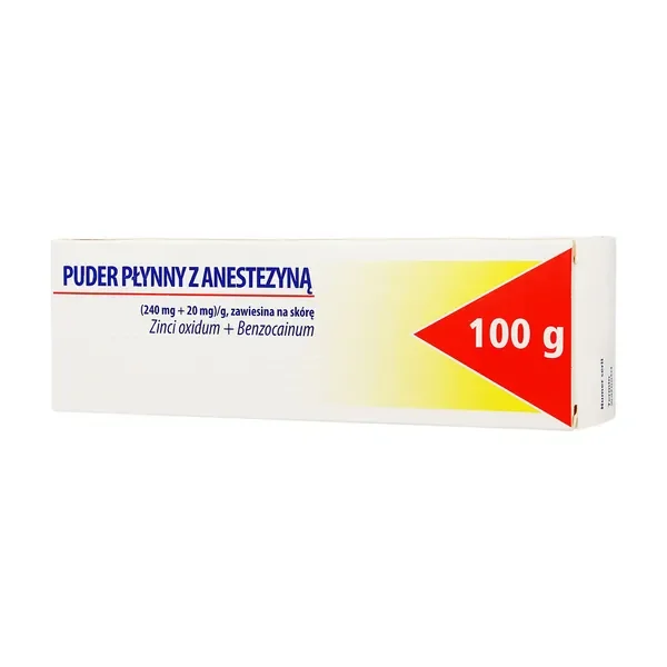 Puder płynny z anestezyną 240mg/20mg 100g [Hasco] - HASCO -- Lek S. A.