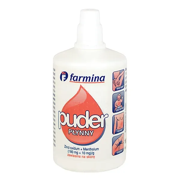 Puder płynny zawiesina na skórę 100g [FARMINA] - FARMINA