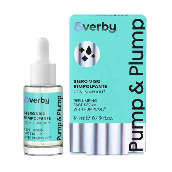Pump&Plump ujędrniające serum do twarzy z Pumpcoli 14ml [Everby] - Everby