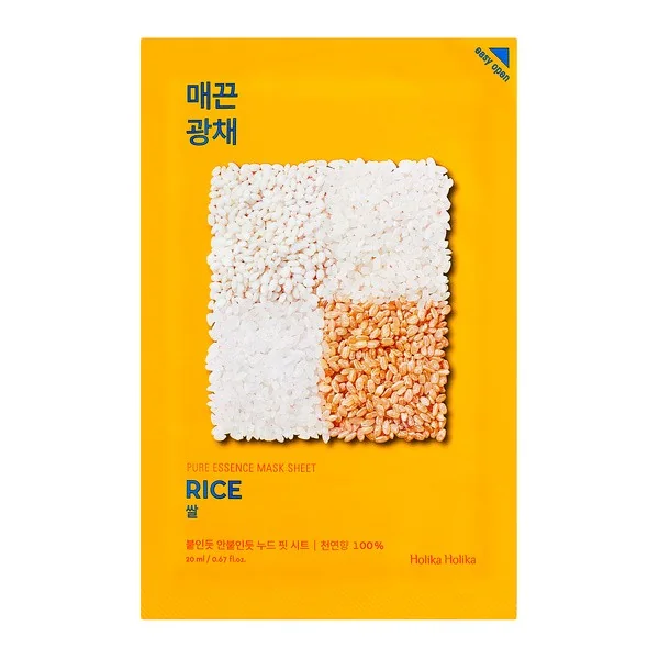 Pure Essence Mask Sheet Rice maseczka z ekstraktem z ryżu 20ml [Holika Holika] - Holika Holika