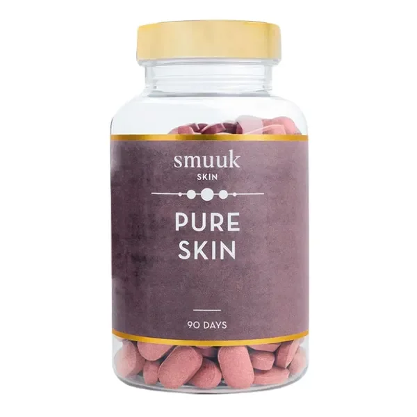 Pure Skin kompleks witamin dla skóry 180 tabletek [Smuuk Skin] - Smuuk Skin