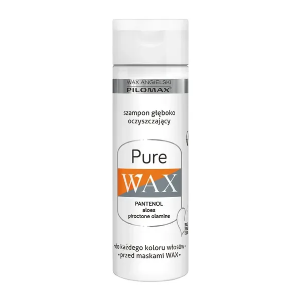 Pure WAX szampon głęboko oczyszczający 200ml [PILOMAX] - WAX Ang PILOMAX