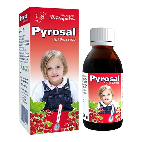 Pyrosal wyciąg ziołowy 1g/10g syrop 125g [HERBAPOL] - HERBAPOL