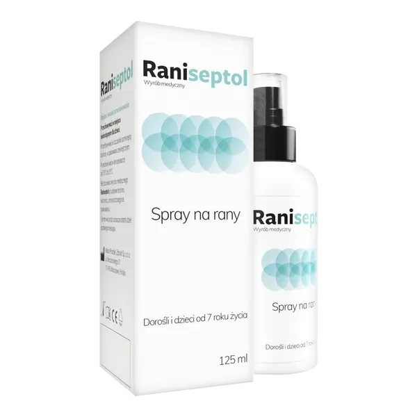 Raniseptol spray na rany 125 ml [Raniseptol] - Raniseptol